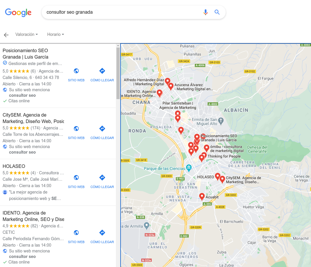local search